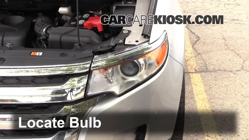 2013 Ford Edge SE 2.0L 4 Cyl. Turbo Lights Daytime Running Light (replace bulb)